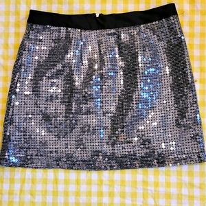 Sequins Mini Skirt